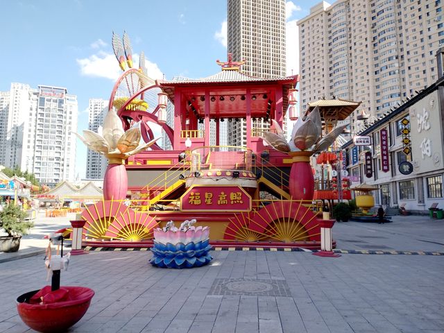 漫步老北市。