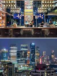 曼谷素坤逸凱悅酒店的空中酒吧和頂樓餐廳景色絕佳！