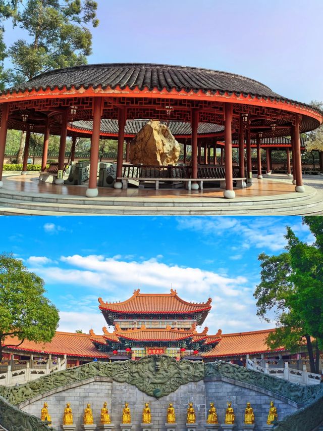 在廣州，被稱為「小天壇」的圓玄道觀