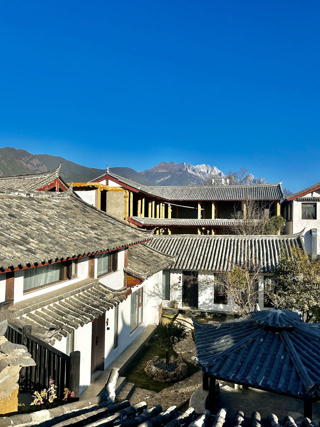 住進麗江白沙寶藏民宿