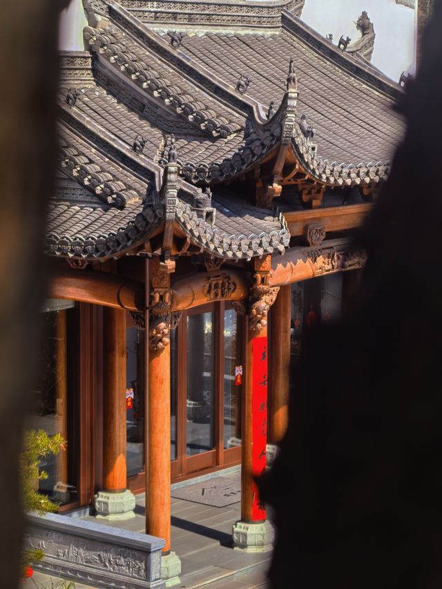 徽州古鎮｜終於找到了一家心儀的園林民宿