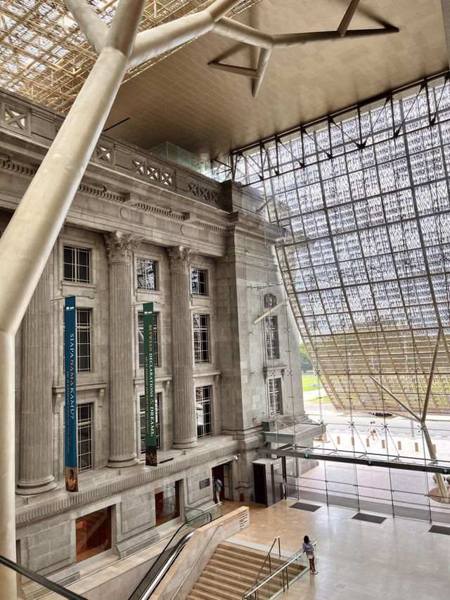 新加坡國家美術館｜願稱之為此次旅行最好看的地方🇸🇬