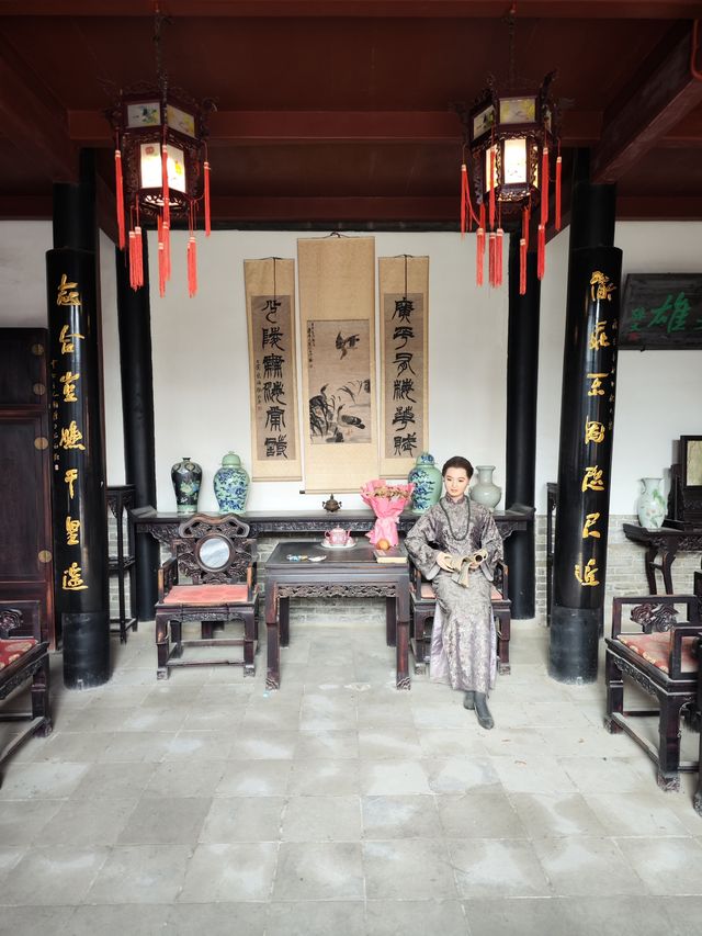 開封｜巾幗英雄劉青霞故居。