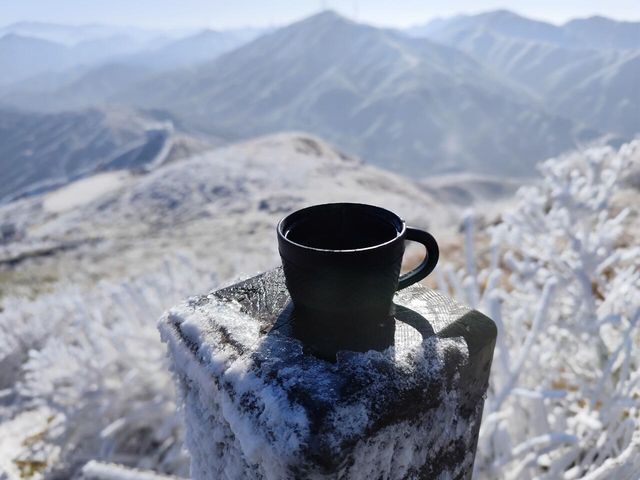 湖南永州藍山雲冰山｜雲端之上的風雪奇緣