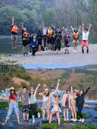 昆明1.5h直達！苗王峽漂流夏日玩水天花板攻略💦🌊  