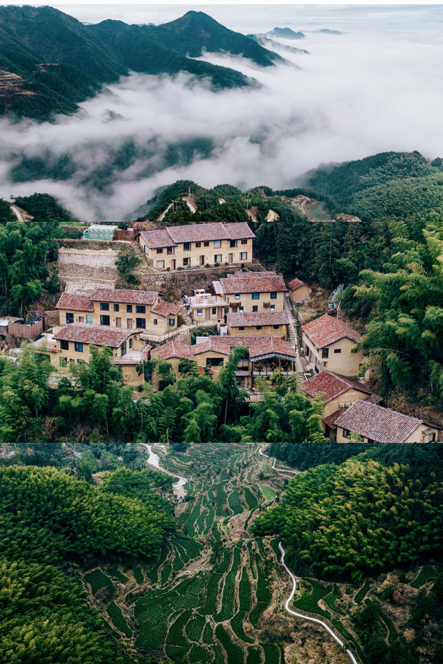 不愧是國家地理推薦的懸崖古村落