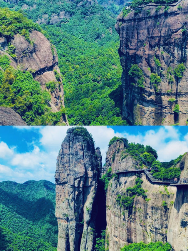 神仙居南天頂玻璃觀景台——站在雲端是甚麼體驗