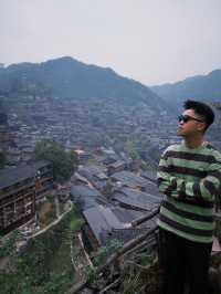 我在千戶苗寨民宿拍到人生照片
