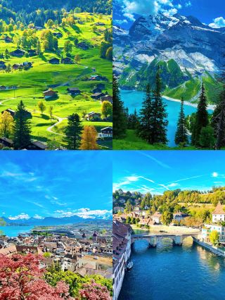 Switzerland's Alps: A breathtaking fairytale world awaits!!