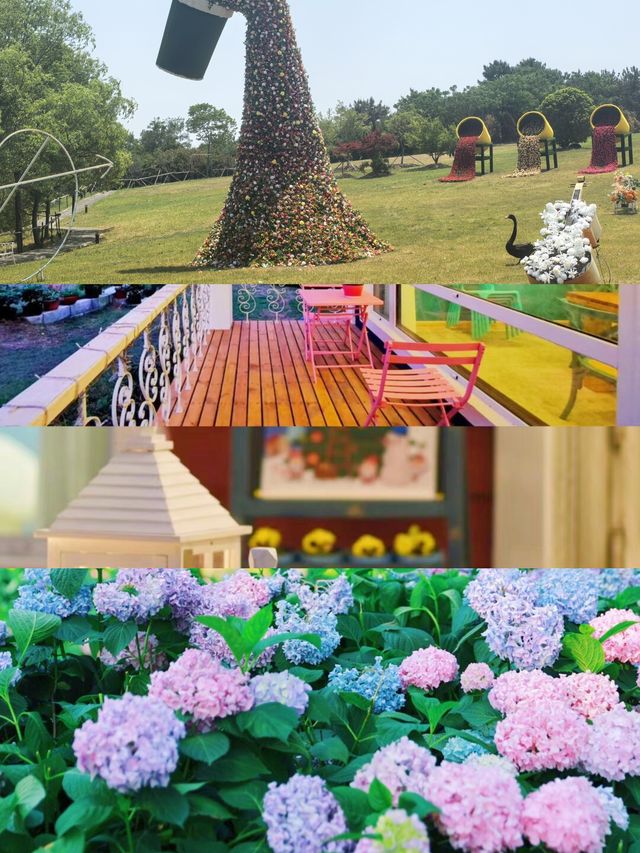 揚州，住進繡球花海同森林包圍嘅莊園
