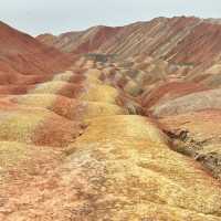 Zhangye Danxia National Geological Park - Rainbow Mountains!!