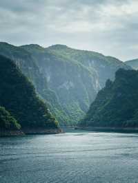 湖北宜昌清江畫廊，畫中世界