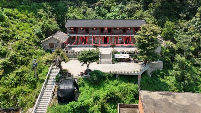 河南新縣錢大灣古村