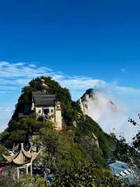秋遊華山就選北峰線 索道直達的絕美秋景！