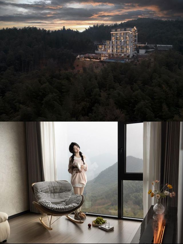 山巔泳池美宿,躺看萬畝竹海! 山巔泳池美宿,躺看萬畝竹海!