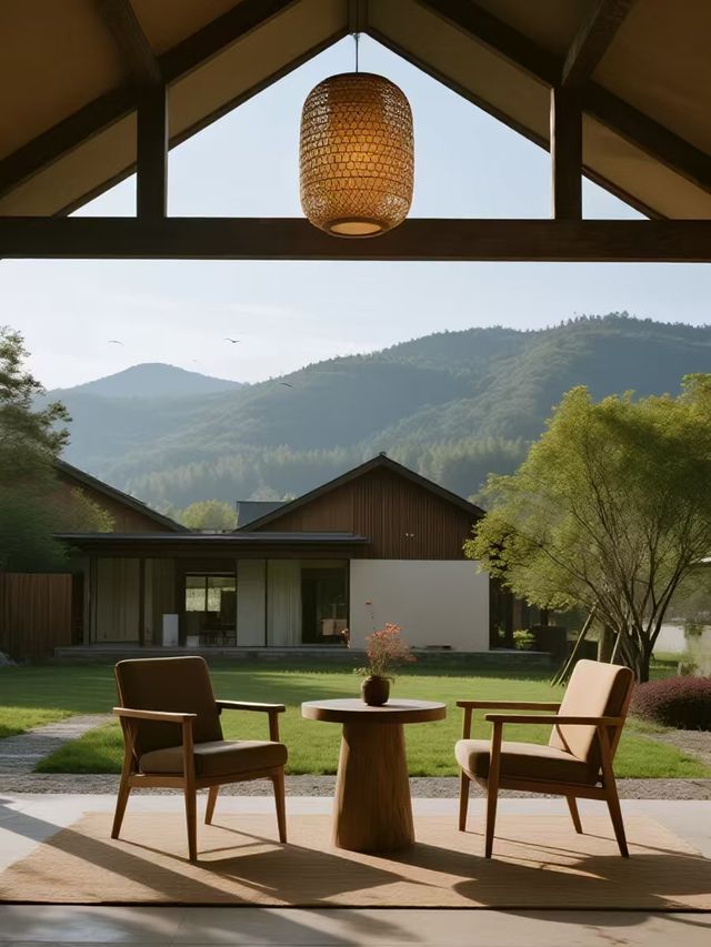 安吉親子躺平！娃追松鼠我泡湯，快樂翻倍