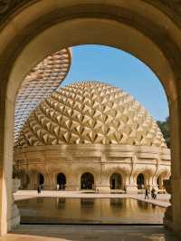 帶娃逛牛首山40億「榴槤」建築太震撼！