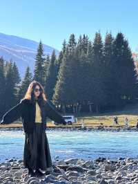 新疆喀納斯秋日童話遇見雪山松鼠的治癒時刻