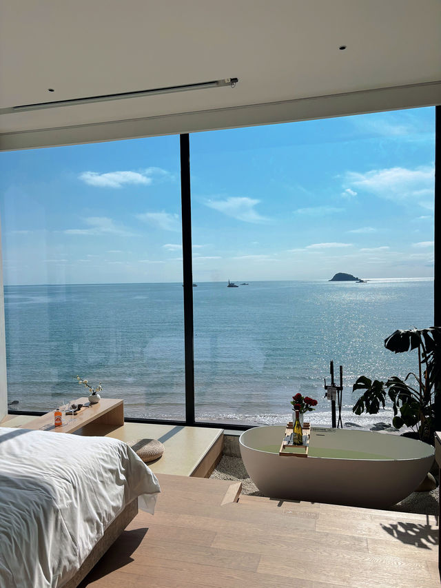 崂山海邊！！這海景民宿真的太好住了！！