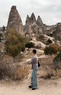 卡帕多奇亞的陰天拍照也還不錯附路線