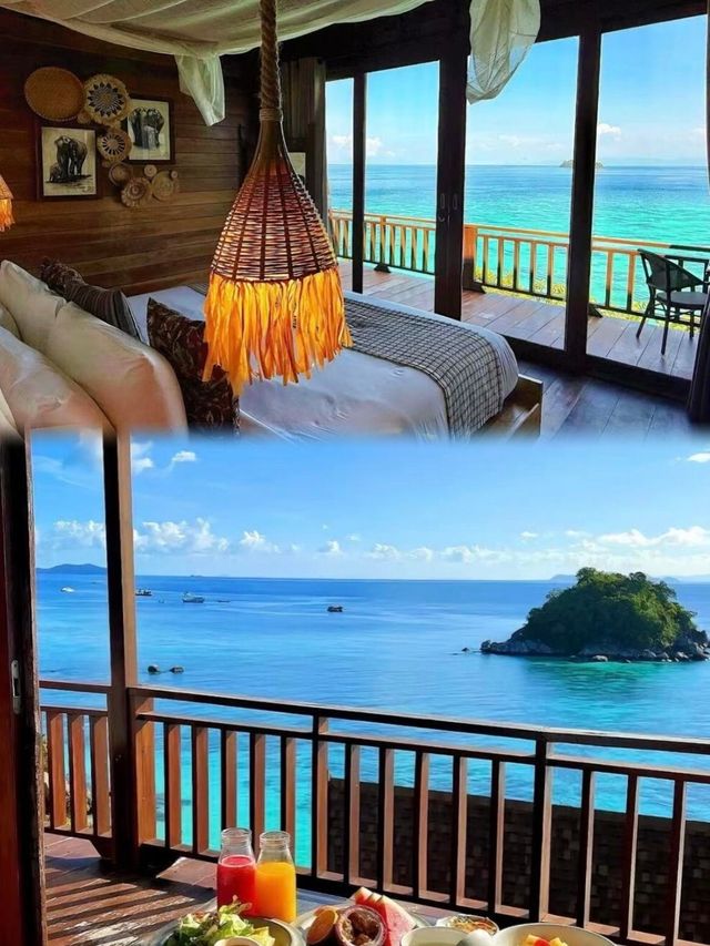 泰國麗貝島！海邊度假Villa超美，住進小島太愜意
