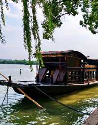 江南憶 最憶之嘉興:水鄉夜遊古塔倒影,絕美絕美