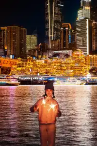 洪崖洞夜景拍照3r一張附詳細路線圖不迷