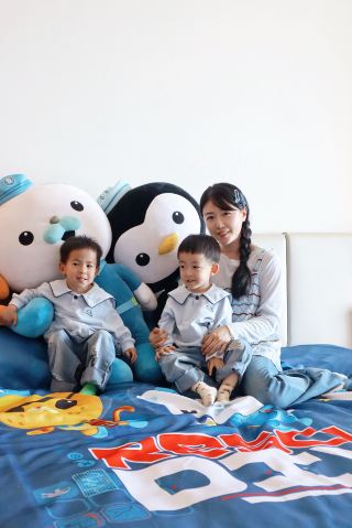 เข้าพักที่โรงแรม Hyatt ในจูโจวกับเด็กๆ! ห้องสวีท Octonauts River View แสนสบายมากค่ะ