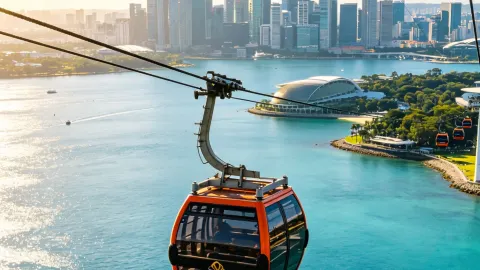 Sentosa, Singapore | A Brand New Way to Enjoy the Cable Car! A Local’s Secret Guide — traveler post in Melaka