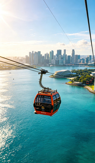 Sentosa, Singapore | A Brand New Way to Enjoy the Cable Car! A Local’s Secret Guide