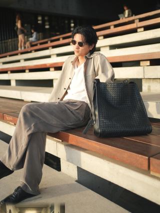 Daydreaming by the seaside in West Kowloon, Hong Kong, I actually didn’t want to leave!