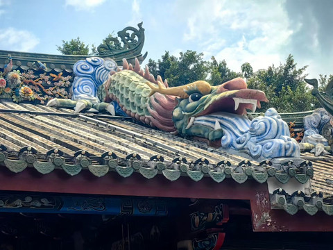 The Jieyang City God Temple was first built during the Shaoxing