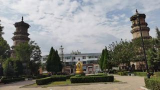 Pingding Tianning Temple twin pagodas: millennial male and female Song pagodas that hold a city's literary and cultural legacy