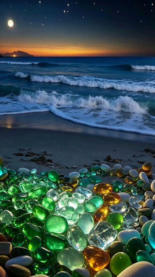 So many gems! This beach is full of them—I love it. Hidden in the US is this colorful Glass Beach.
