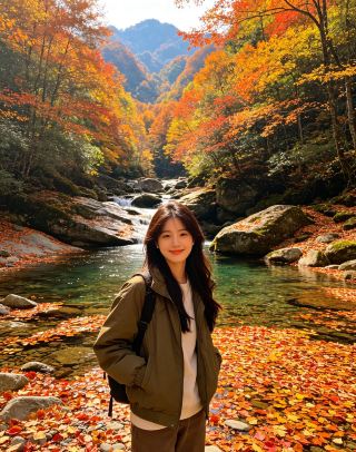 Journey through the Qinba Mountains for a Stunning Autumn Red Leaf Rendezvous