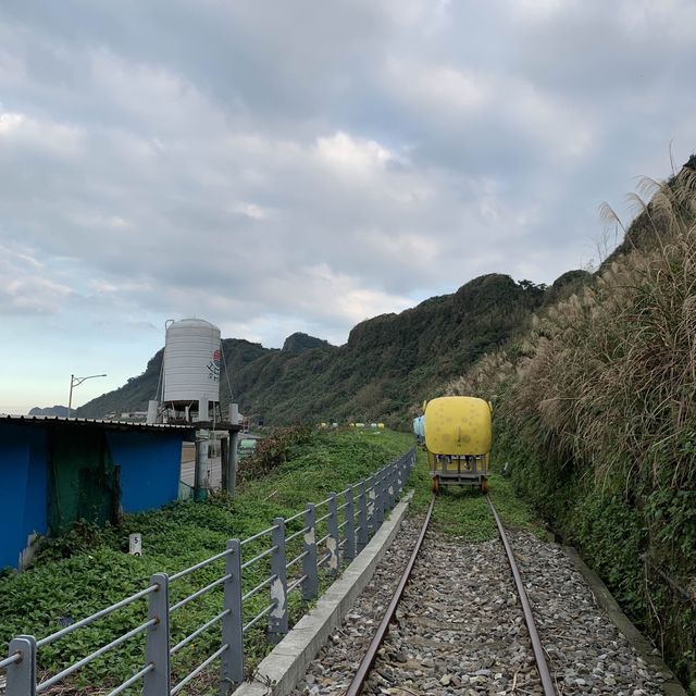 乘坐河豚型自行車，悠閑欣賞台灣美景