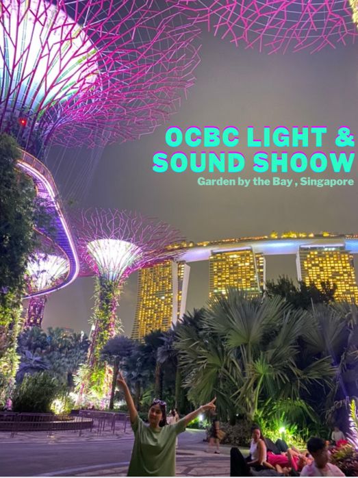 🌸🌼 OCBC Light and Sound Show✨🎇🎆