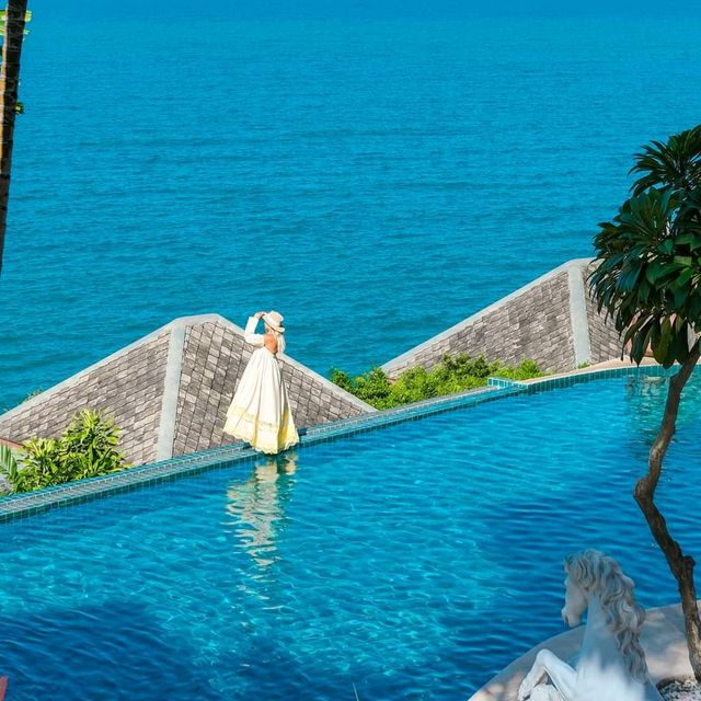 ลากแฟนไป🌊นอนริมทะเลสมุยปังๆไม่เหมือนใคร💙