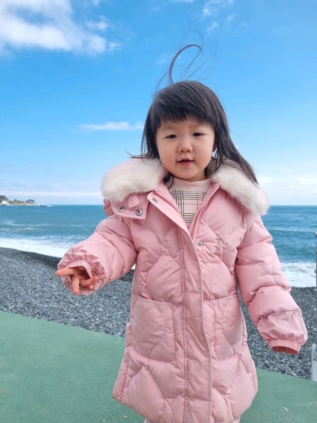 울산 '주전몽돌해변'