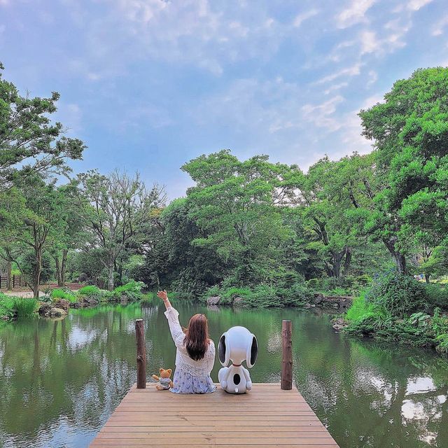 귀여운 스누피들과 사진찍을수 있는 힐링 장소 스누피가든🌈