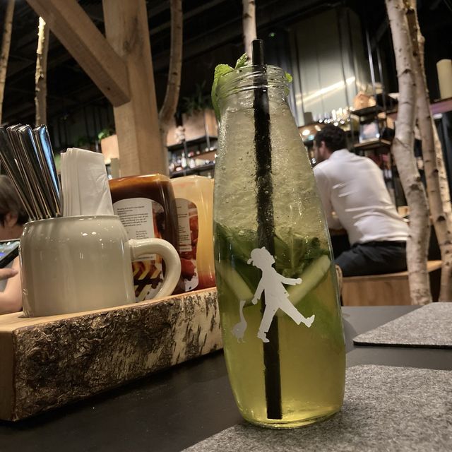 Burgers, in a Whimsical Forest, with Robots…