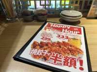 【福岡】ハッピーアワーさいこう！昼飲みに焼餃子とビールぅ