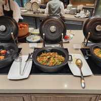 อาหารเช้าโรงแรม intercontinental bangkok