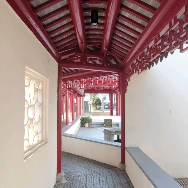 ✨八角亭台~紅色柱子~蘇州視覺感龍園✨