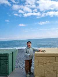 울산 '주전몽돌해변'