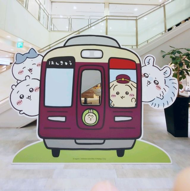大阪梅田阪急三番街がちいかわだらけ！ちいかわ はんきゅう