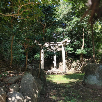 京都三珍鳥居 三柱鳥居がある 木嶋坐天照御魂神社(蚕ノ社