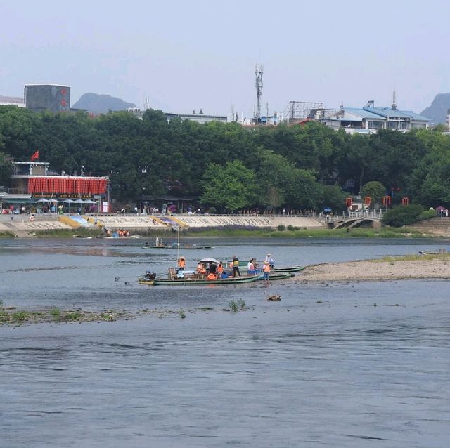 桂林山水甲天下 訾洲園景甲桂林