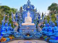 วัดร่องเสือเต้น Blue Temple 🙏🏻