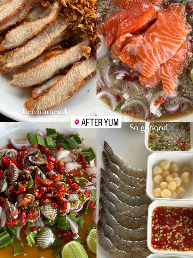 After yum ระยอง ความอร่อยที่ไม่ต้องรอนาน
